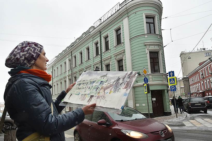 Пикет в защиту дома Булошникова 