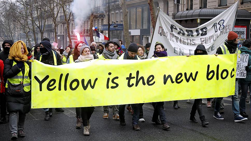 Как прошел «десятый акт» протестов в Париже