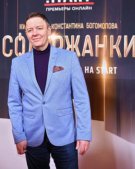 Актер, продюсер Сергей Нетиевский на премьере на премьере киносериала Константина Богомолова «Содержанки» в Центральном доме литераторов