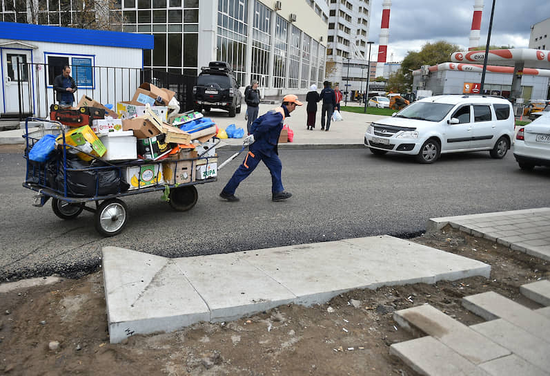 Реконструкция выезда с Дорогомиловского рынка