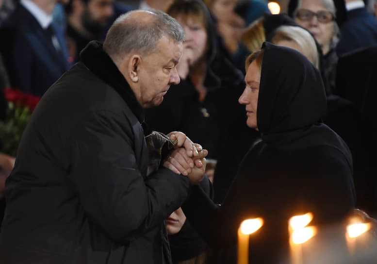 Гендиректор Большого театра Владимир Урин и вдова Юрия Лужкова Елена Батурина
