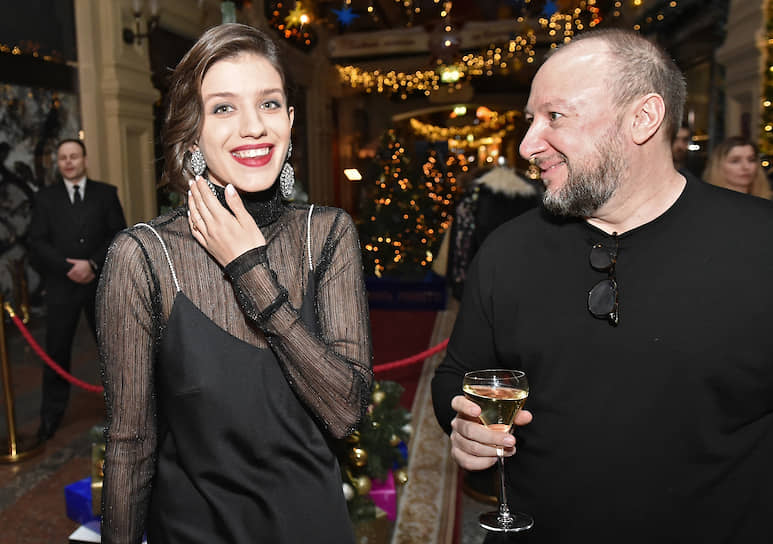 Актриса Анна Чиповская на вечеринке в честь открытия бутика Sublime By Bosco в ГУМе