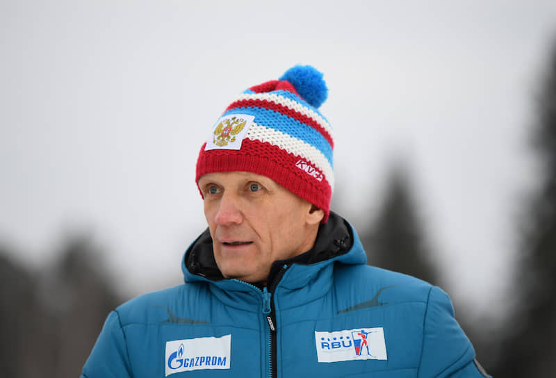 Президент Союза биатлонистов России Владимир Драчев