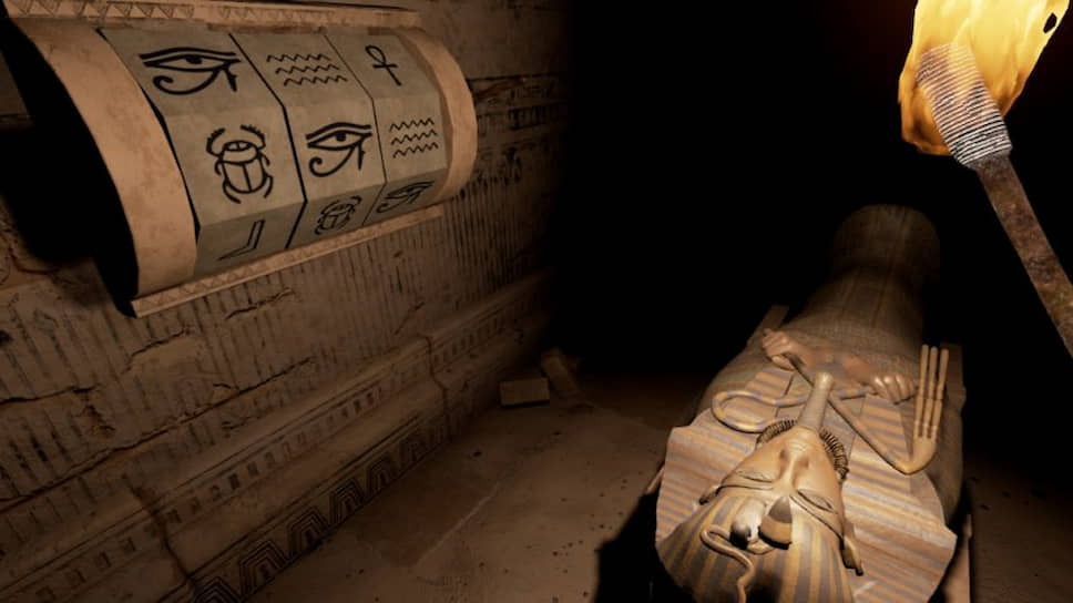Египетская гробница в виртуальной реальности 