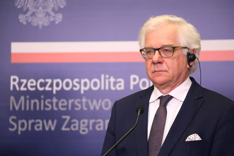 Министр иностранных дел Польши Яцек Чапутович 