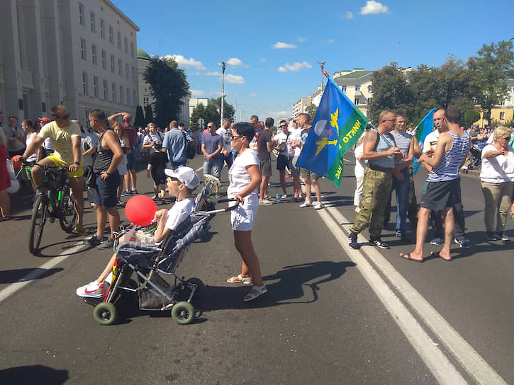 Акция протеста в Бресте