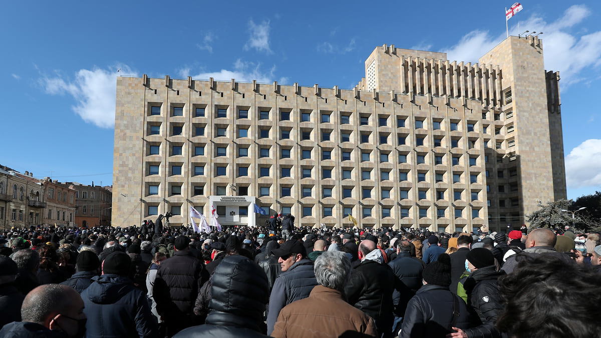 Грузинской оппозиции придали ускорение - Коммерсантъ