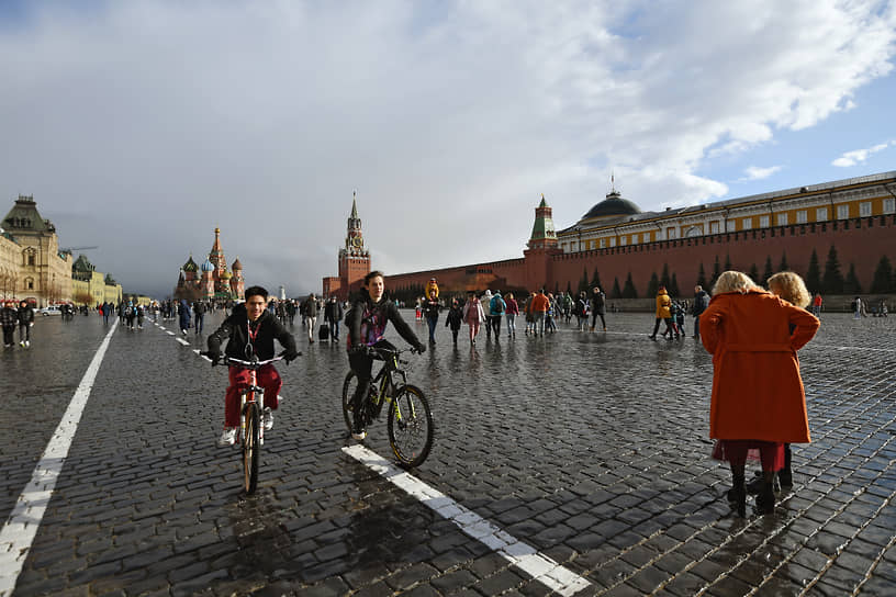 Апрель, 2021 год. Красная площадь