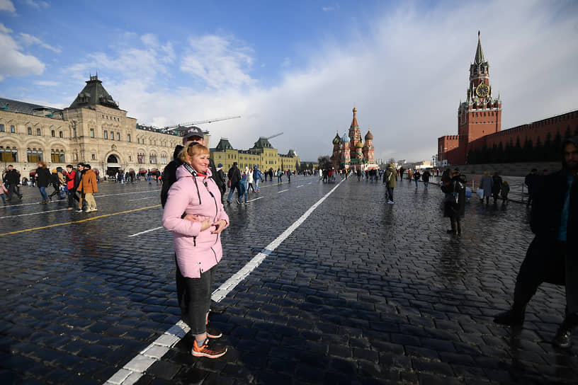 Апрель, 2021 год. Красная площадь