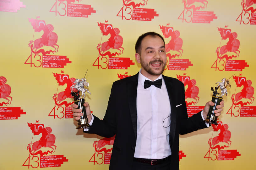 Режиссер Андрей Хуцуляк, получивший главный приз фестиваля за фильм «#засранка»