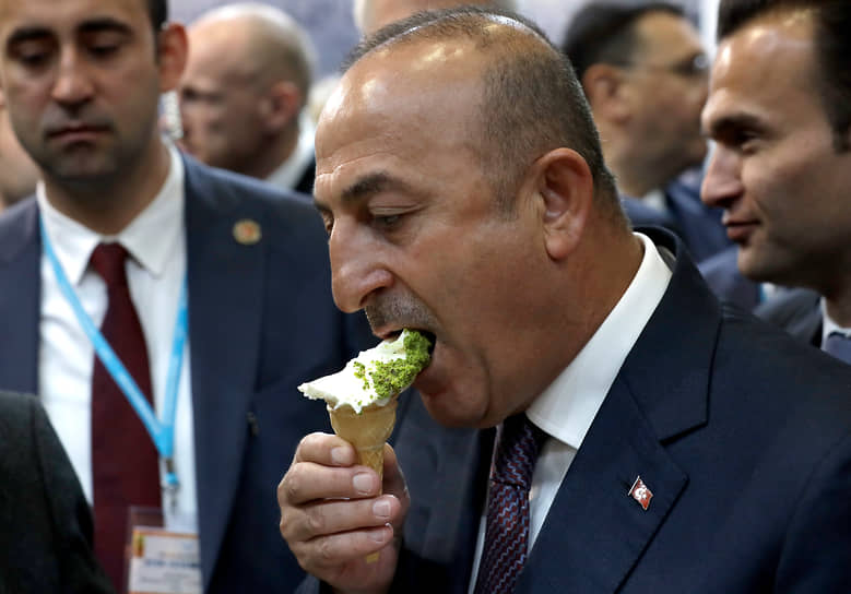 Министр иностранных дел Турции Мевлют Чавушоглу, 2017 год