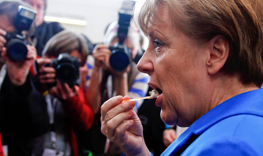 Канцлер Германии Ангела Меркель, 2015 год