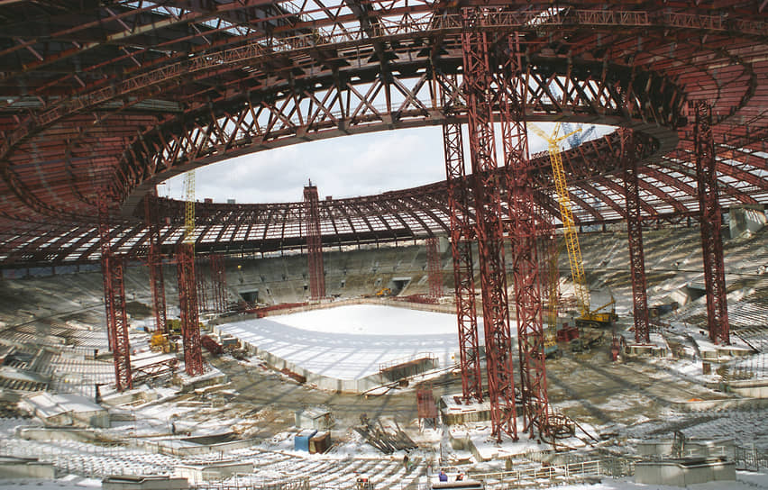 Реконструкция Большой спортивной арены стадиона