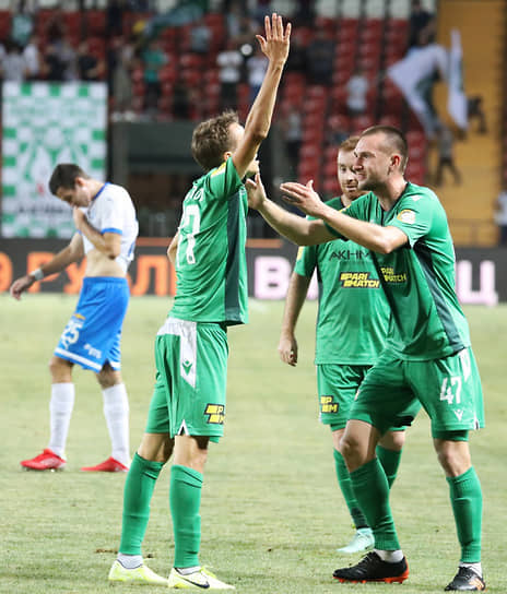 Матч между футбольными клубами «Ахмат» – «Динамо»