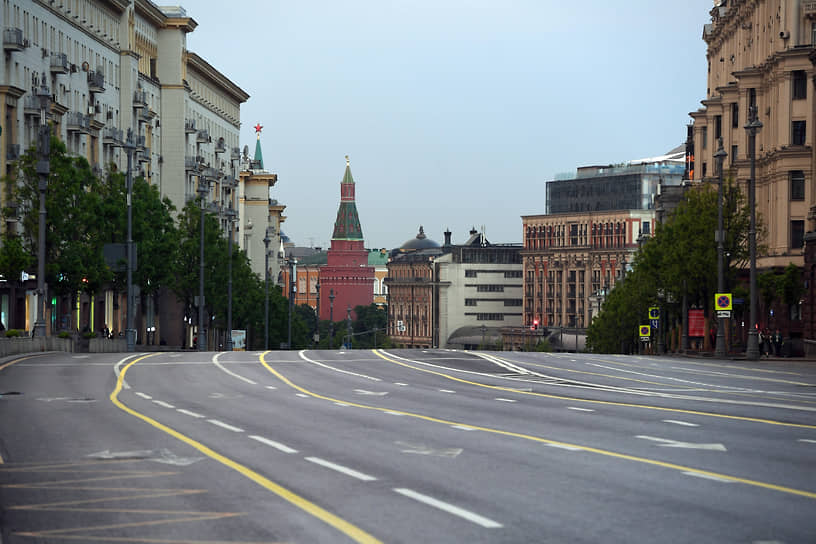 Тверская улица в Москве