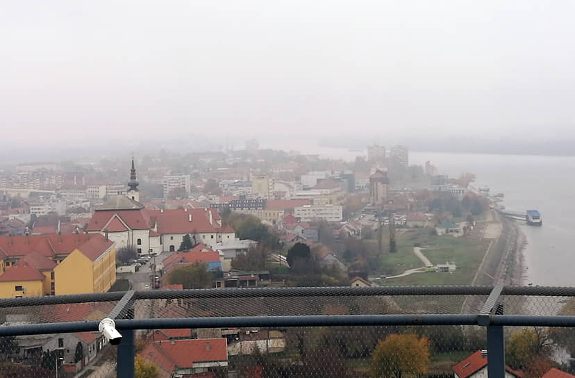 Вид на Вуковар с водонапорной башни