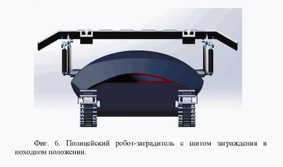 Робот-«щитоносец» способен развивать скорость выше, чем скорость наездника