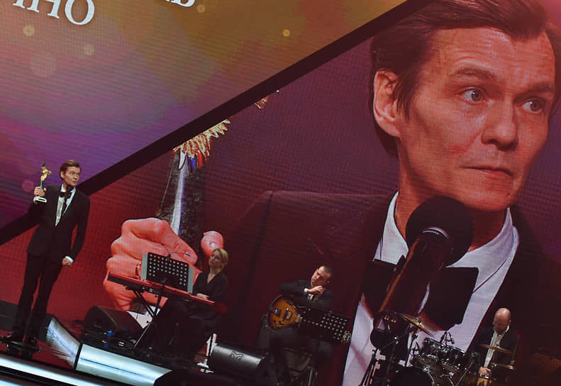 Режиссер, актер Филипп Янковский на церемонии вручения кинопремии «Золотой Орел»