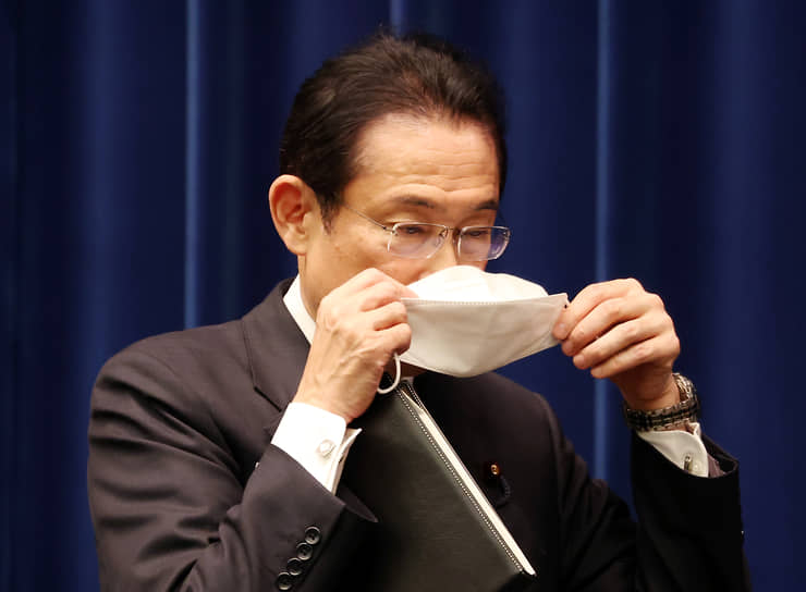 Японский премьер Фумио Кисида