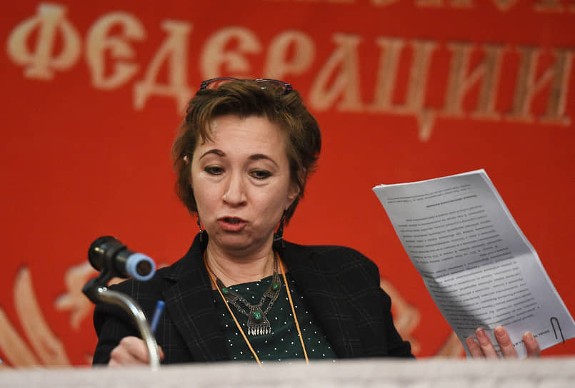 Директор фонда «Общественный вердикт» Наталья Таубина в 2017 году