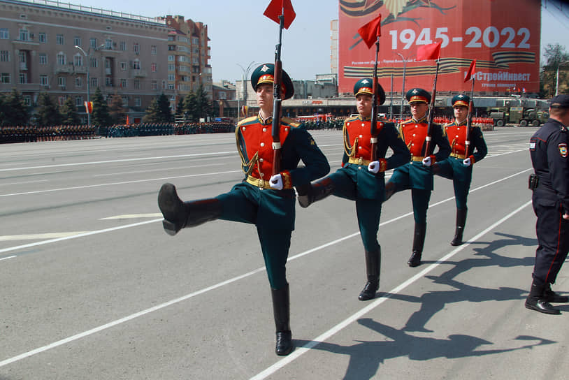 Военный парад в Ростове-на-Дону