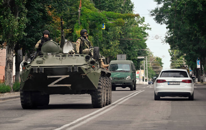 Военная техника с буквой Z