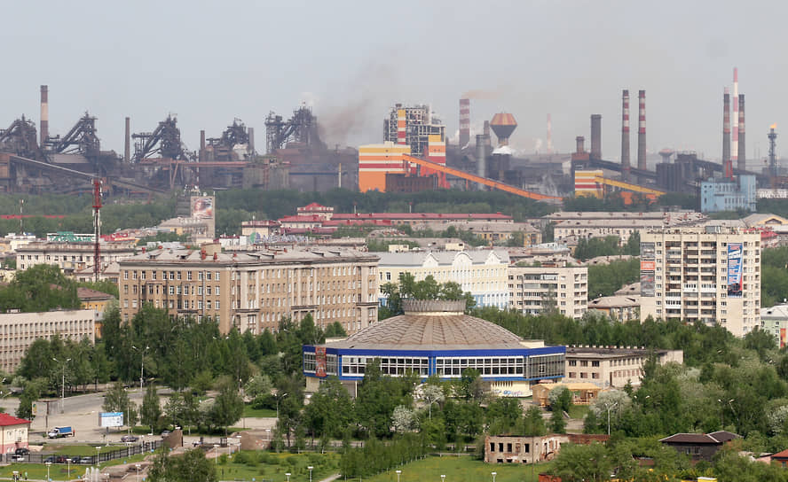 Вид на центр Нижнего Тагила