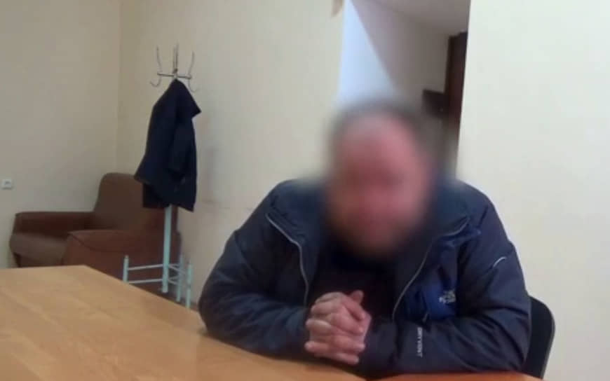 Задержанный в Курске гражданин Украины 