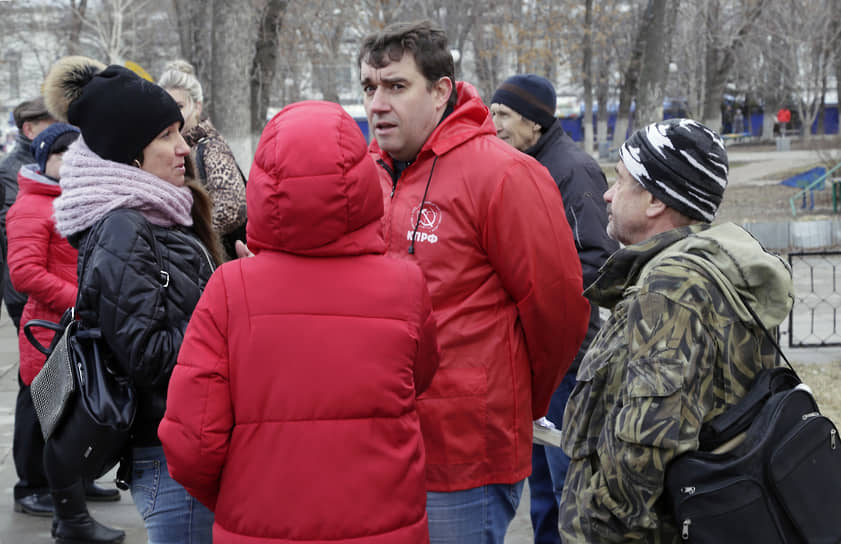 Лидер фракции КПРФ в Саратовской облдуме Александр Анидалов