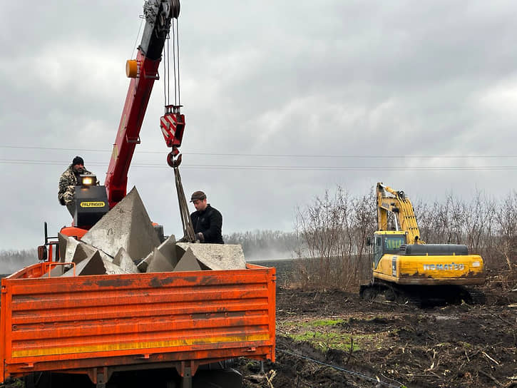 Строительство «засечной черты» в Белгородской области