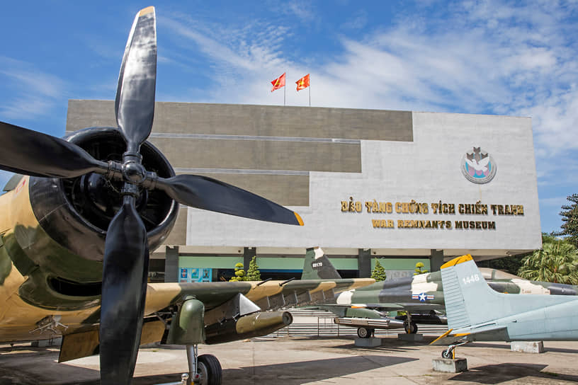 Музей отзвуков войны в Хошимине (Сайгоне) — самый популярный у иностранных туристов музей в городе