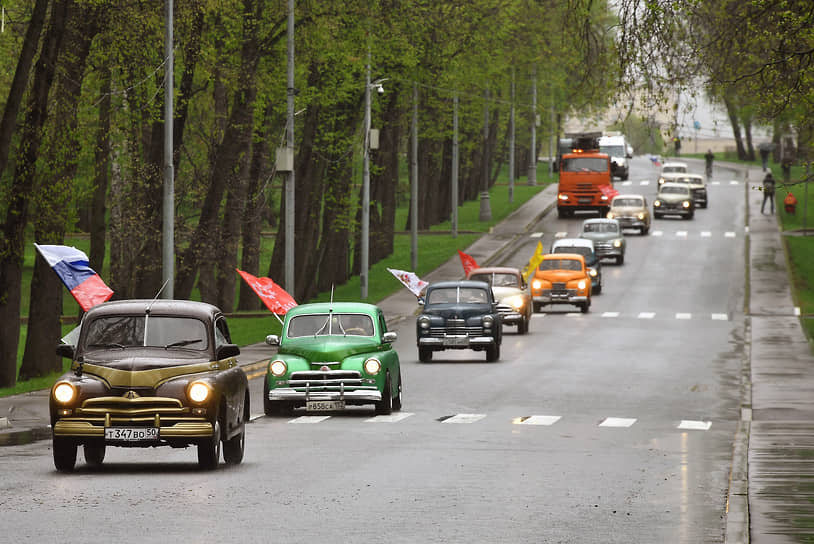 Участники автопробега