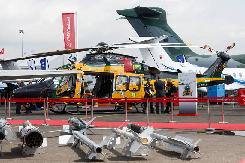 Вертолет AW169 производства итальянской компании Leonardo