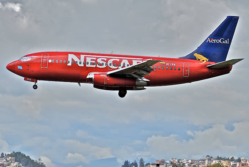Эквадорский Boeing 737-200 компании AeroGal