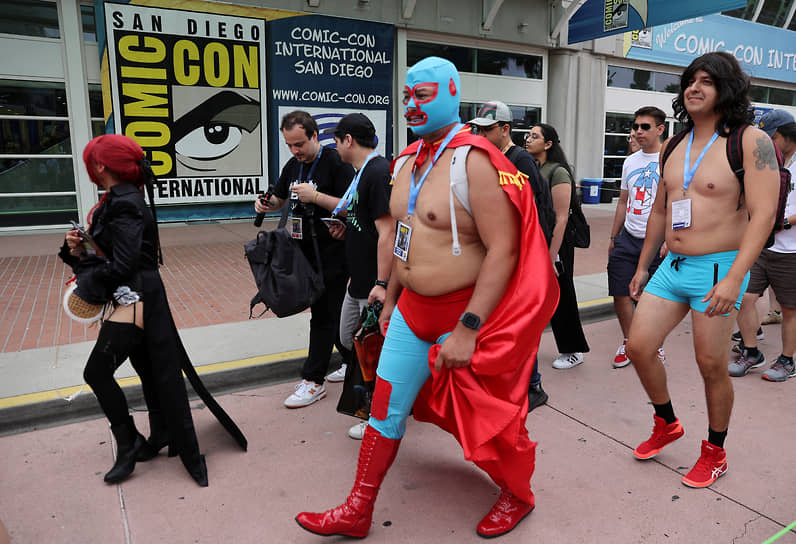 Посетители Comic-Con