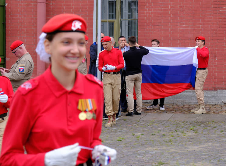 Санкт-Петербург. Празднования на территории Петропавловской крепости