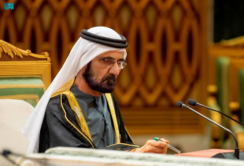 Вице-президент и премьер-министр ОАЭ, правитель Дубая шейх Мухаммед бен Рашид аль-Мактум