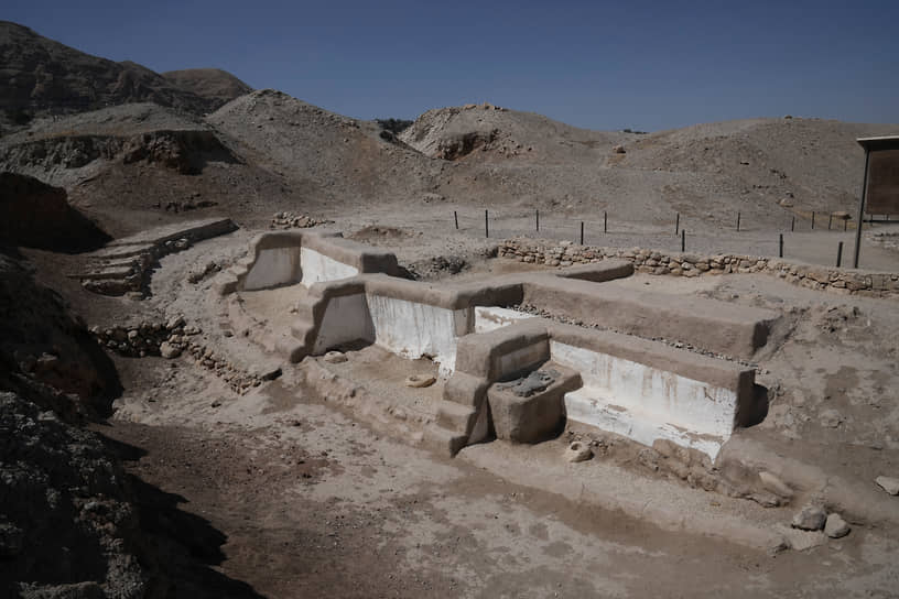 Археологический памятник Телль-эс-Султан в районе Иерихона
