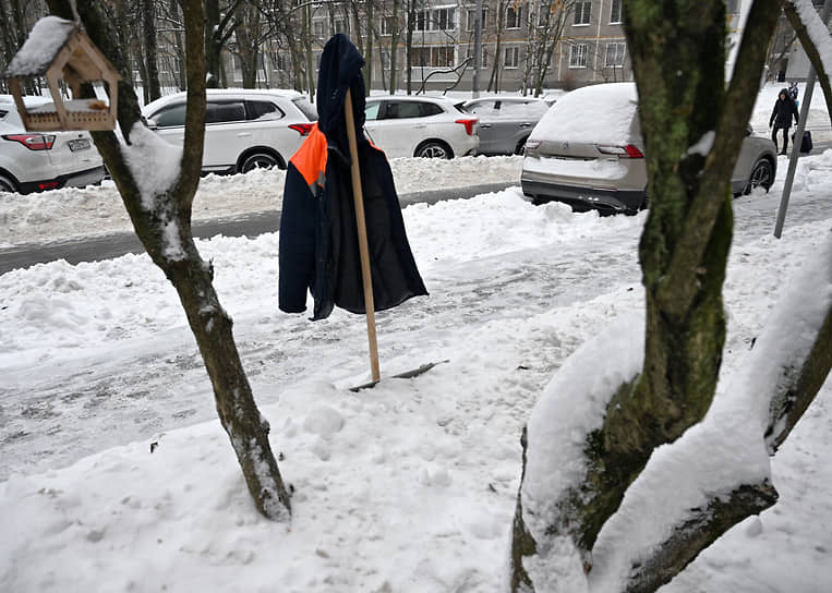 Последствия снегопада в Москве