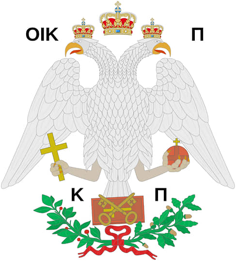 Серебряный орел на гербе Константинопольского патриархата