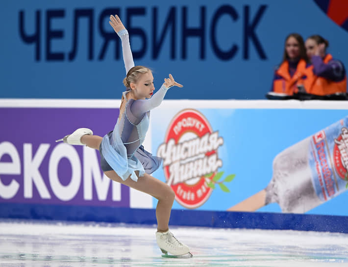 Софья Муравьева стала серебряным призером чемпионата России по фигурному катанию