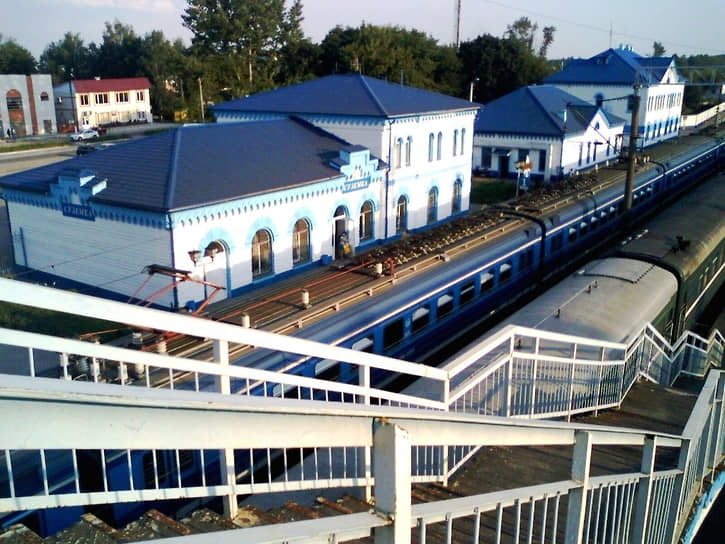 Вокзал в поселке Суземка Брянской области
