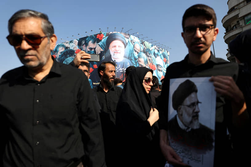 Похороны президента Ирана Эбрахима Раиси