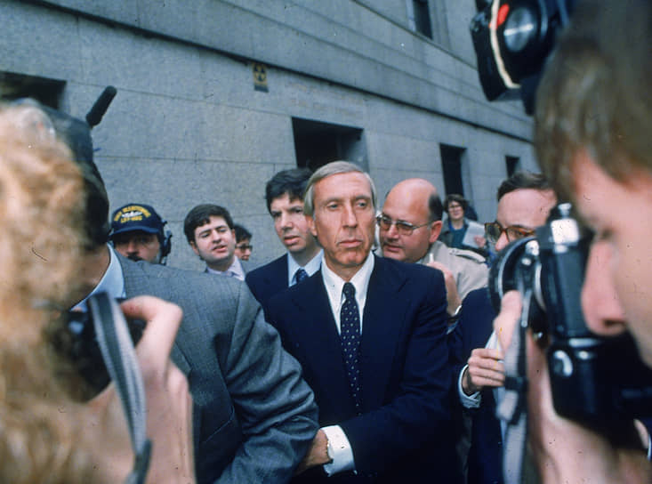 Айвен Боски был признан виновным в незаконной инсайдерской торговле в 1987 году