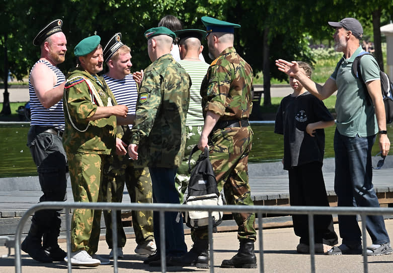 Встреча ветеранов пограничной службы в Москве