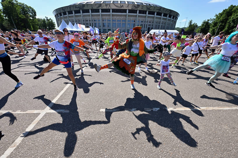 Мероприятие организуют каждый год под эгидой Московского марафона. На этот раз на трассу вышли около 6 тыс. человек