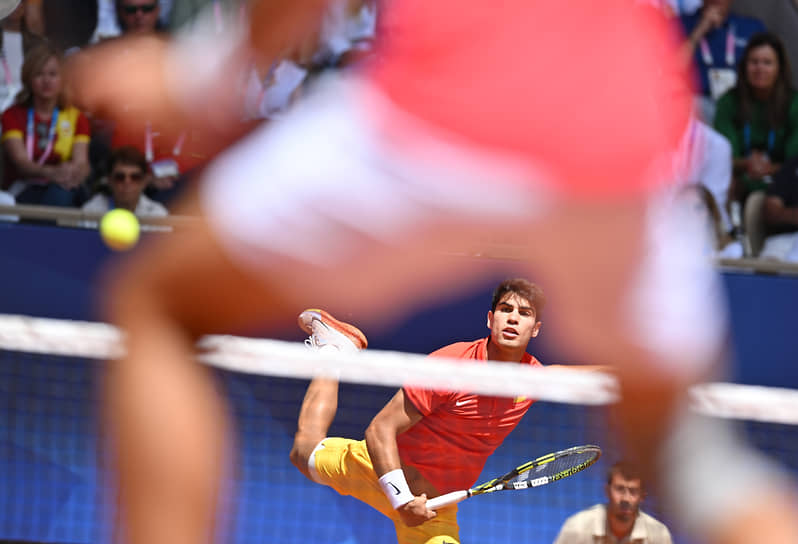 Финал между испанским теннисистом Карлосом Алькарасом и сербом Новаком Джоковичем