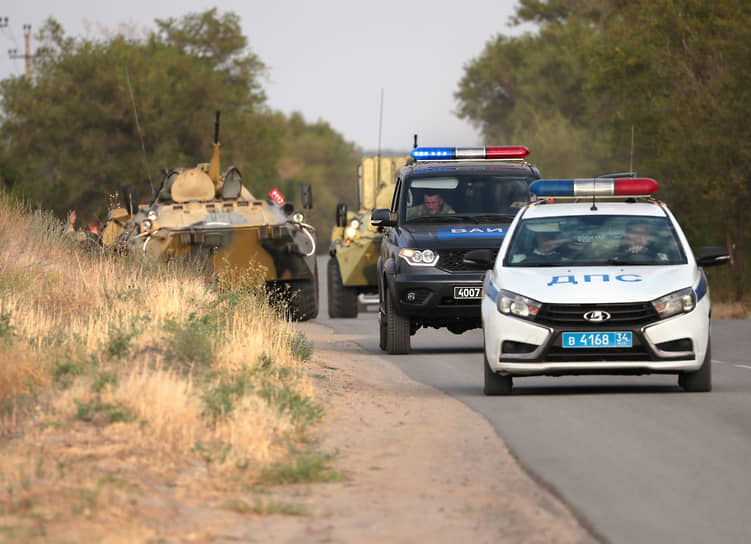 Ситуация у ИК-19 в городе Суровикино Волгоградской области