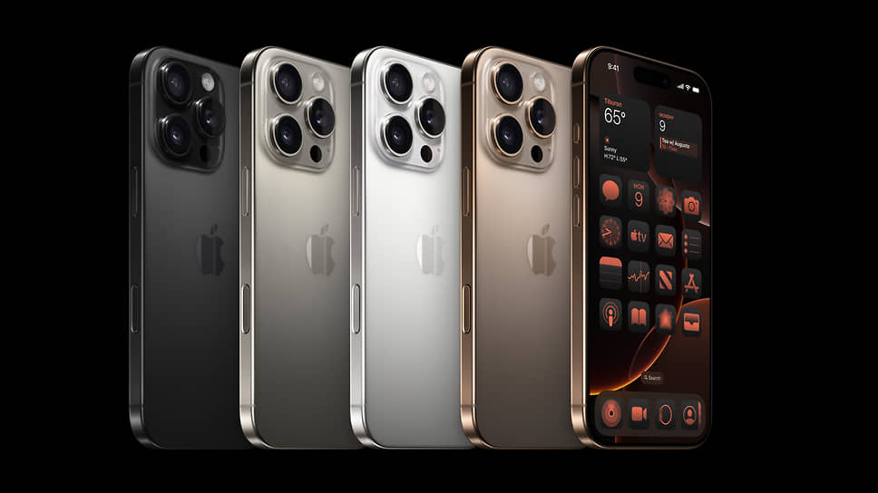 iPhone 16 Pro и iPhone 16 Pro Max получили увеличенные экраны и новые возможности для видеосъемки, а также 16-ядерный процессор А18Pro — он на 15% мощнее предыдущей модели и потребляет на 20% меньше энергии