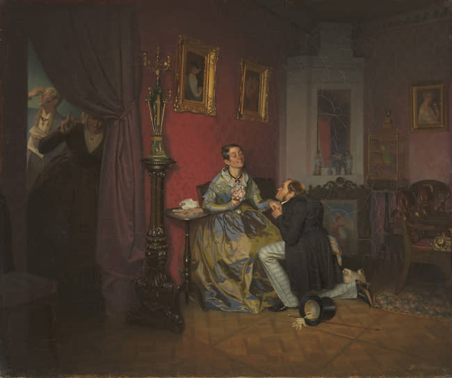 Павел Федотов. «Разборчивая невеста», 1847